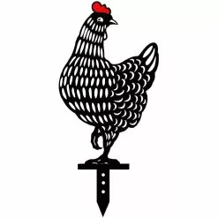 Unbranded 5pcs Yard Art Garden Chicken Statues, Outdoor Winter Decorations -Piha myymälä 439524195 max