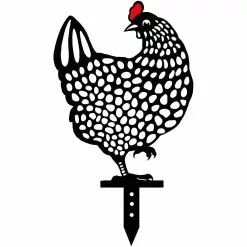 Unbranded 5pcs Yard Art Garden Chicken Statues, Outdoor Winter Decorations -Piha myymälä 439524207 max