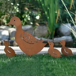 Unbranded 4pcs/set Metal Ducks Decorative Garden Stakes - Ducks Family Outdoor Silhouette Decoration 9 Unbranded 4pcs/set Metal Ducks Decorative Garden Stakes - Ducks Family Outdoor Silhouette Decoration -Piha myymälä 439527490 max