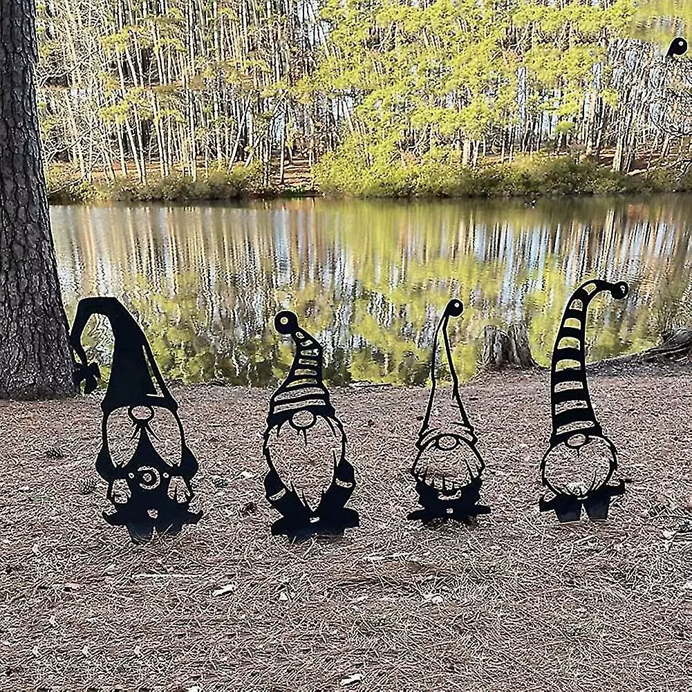 Unbranded Easter Decorative Garden Art Garden Signs Garden Statues Metal Elf 5 Unbranded Easter Decorative Garden Art Garden Signs Garden Statues Metal Elf - Image 3