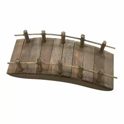 Unbranded 1:12 Dollhouse Mini Wooden Arch Bridge With Railings Miniatures Fairy Garden Miniature Crafts -Piha myymälä 445281653 max