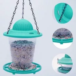 Unbranded Wild , Hanging Bird Feeder For Outside, Collapsible Premium Plastic Small Bird Feeder , Garden Decoration Yard A -Piha myymälä 446617543 max