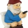 Unbranded Garden Gnome Middle Finger Humor Garden Gnome Statue Polyresin Garden Gnomes Decoration For Outdoor (d) -Piha myymälä 448114299 max