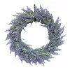 Unbranded Outside Garden Artificial Lavender Flower Wreath -Piha myymälä 448116471 max