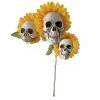 Unbranded Halloween Decorations Sunflower Skull Garden Garden Garden Artificial Flower Decoration -Piha myymälä 448118203 max