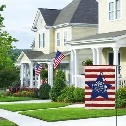 Baiccf 4th Of July Garden Flag, Patriotic Garden Flag Double Sided Memorial Day Garden Flag American Independence Day Yard Flag Outdoor Patriotic Decorations -Piha myymälä 449762564 max
