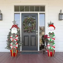 Unbranded Decorations Stakes Christmas Yard Signs Plastic Yard Decor Outdoor Candy Garden A -Piha myymälä 450487824 max