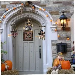 Unbranded Halloween Witch Hanging Decoration Welcome Door Sign Haunted House Props With Black Hat Garden Decorations (black 1pc) -Piha myymälä 453889953 max