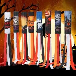 Unbrand Halloween Hair Dryer Banner With Letters For Halloween Party Theme Holiday Front Yard Courtyard Lawn Garden Decoration Hanging Flag Decorations -Piha myymälä 457174480 max