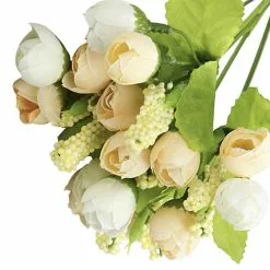 Unbranded 3pcs Artificial Peony Tea Rose Flowers Camellia Silk Flower Flores For Diy Home Garden Wedding Decoration -Piha myymälä 458241095 max