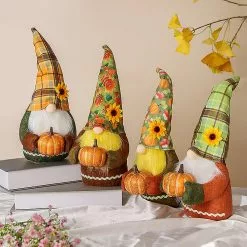 Cumdel Cute Hold Pumpkin Gnome Stuffed Plush Toy Faceless Doll For Home Garden Decoration Ornaments -Piha myymälä 461821064 max
