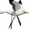 Unbranded Resin Garden Windmill, White Seagull With Spinning Wings Animal Weathervane, 3d Wind Spinner Decoration For Lawn_ Ljsm -Piha myymälä 465064290 max