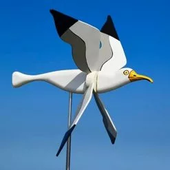 Unbranded Resin Garden Windmill, White Seagull With Spinning Wings Animal Weathervane, 3d Wind Spinner Decoration For Lawn_ Ljsm -Piha myymälä 465064703 max
