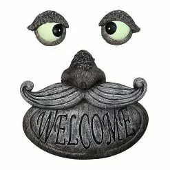 Unbranded Old Man Tree Face Welcome Decoration Tree Art Sculpture Garden Funny Ornament