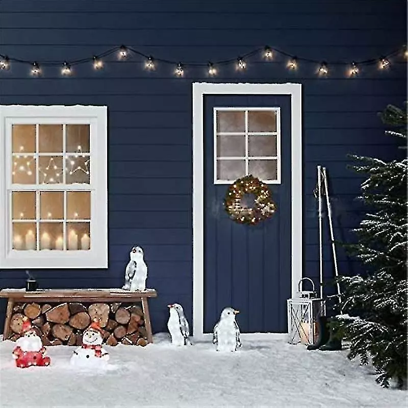 Unbranded 3pc Light-up Penguin Christmas Outdoor Decorations With Led Garden Lights 6 Unbranded 3pc Light-up Penguin Christmas Outdoor Decorations With Led Garden Lights - Image 4