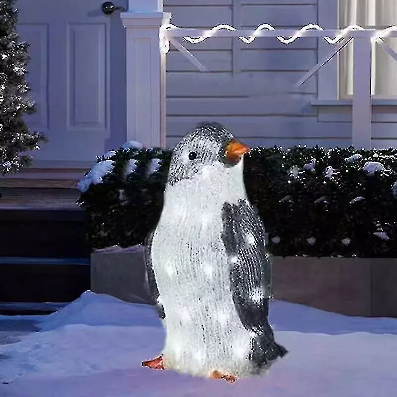 Unbranded 3pc Light-up Penguin Christmas Outdoor Decorations With Led Garden Lights 7 Unbranded 3pc Light-up Penguin Christmas Outdoor Decorations With Led Garden Lights - Image 5