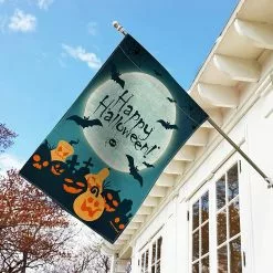 Unbranded Halloween Garden Flag 12.5 X 18 Inch Vertical Double Sided, Scary Pumpkin Spider Flag, Fall Yard Decorations Flag, Fit Garden Door Wall Lawn Outdoor D -Piha myymälä 492046483 max