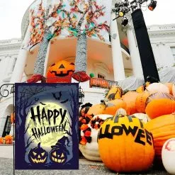 Unbranded Halloween Pumpkin Flag Garden Flag Happy Halloween Flags Hocus Pocus Inflatables Flag Halloween Witch Outdoor Decor Yard Flags Decorations Halloween W -Piha myymälä 492047602 max