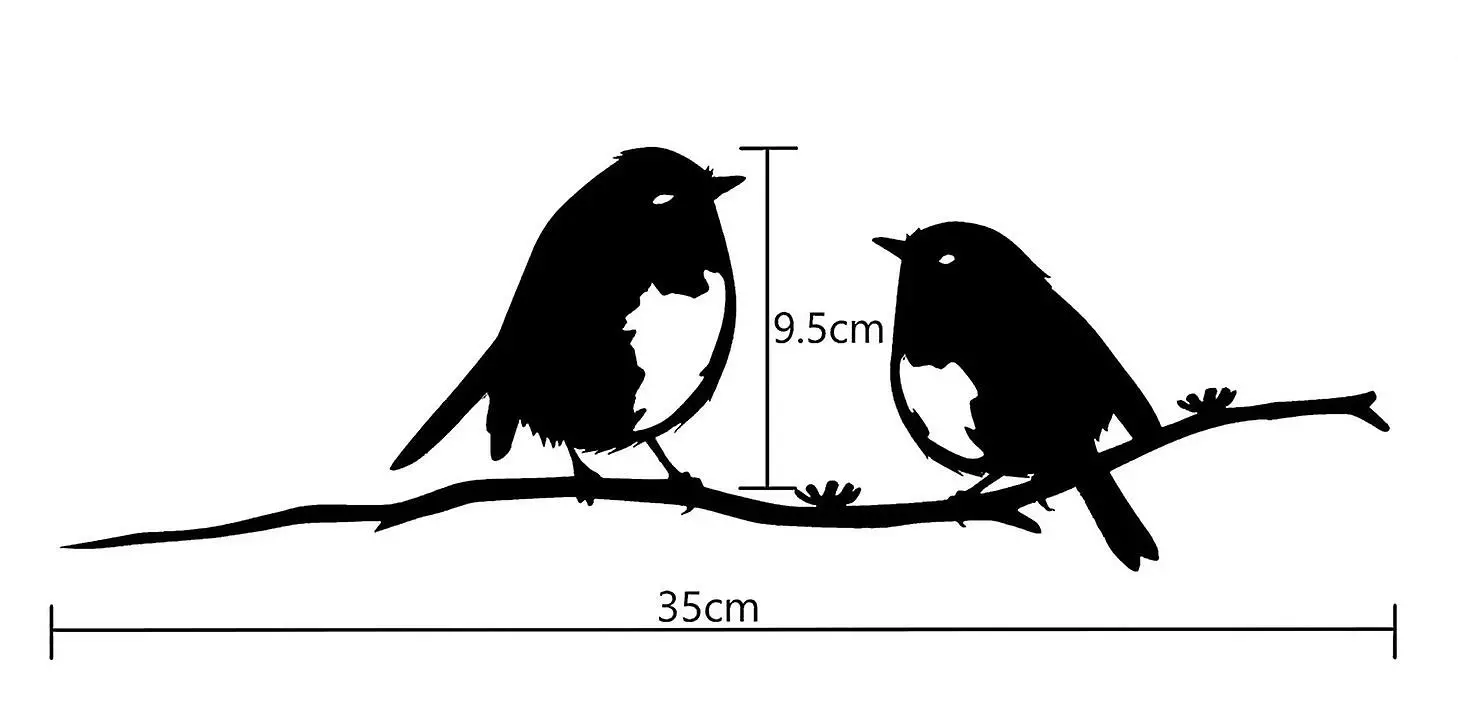 Unbranded Lovely Robin Gifts For Garden And Home | Tree Art | Metal Robin Garden Ornament | Metal Birds For The Garden | Outdoor Wall Art | Garden Metal Bird Or 7 Unbranded Lovely Robin Gifts For Garden And Home | Tree Art | Metal Robin Garden Ornament | Metal Birds For The Garden | Outdoor Wall Art | Garden Metal Bird Or - Image 5