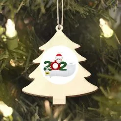 Unbrand 6pcs Garden Christmas Tree Wooden Sign Ornaments Diy Hanging Decorations For Xmas Parties Christmas -Piha myymälä 496258276 max