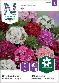 Nelson Garden Siemen Neilikka, Harja-, Seos