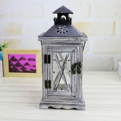 Unbranded Rustic Style Vintage Distressed Wooden Lantern Decorative Hanging Pillar Candle Holder Candlesticks For Tabletop Wedding Party Centerpiece Garden Orna 10 Unbranded Rustic Style Vintage Distressed Wooden Lantern Decorative Hanging Pillar Candle Holder Candlesticks For Tabletop Wedding Party Centerpiece Garden Orna -Piha myymälä 503146052 max