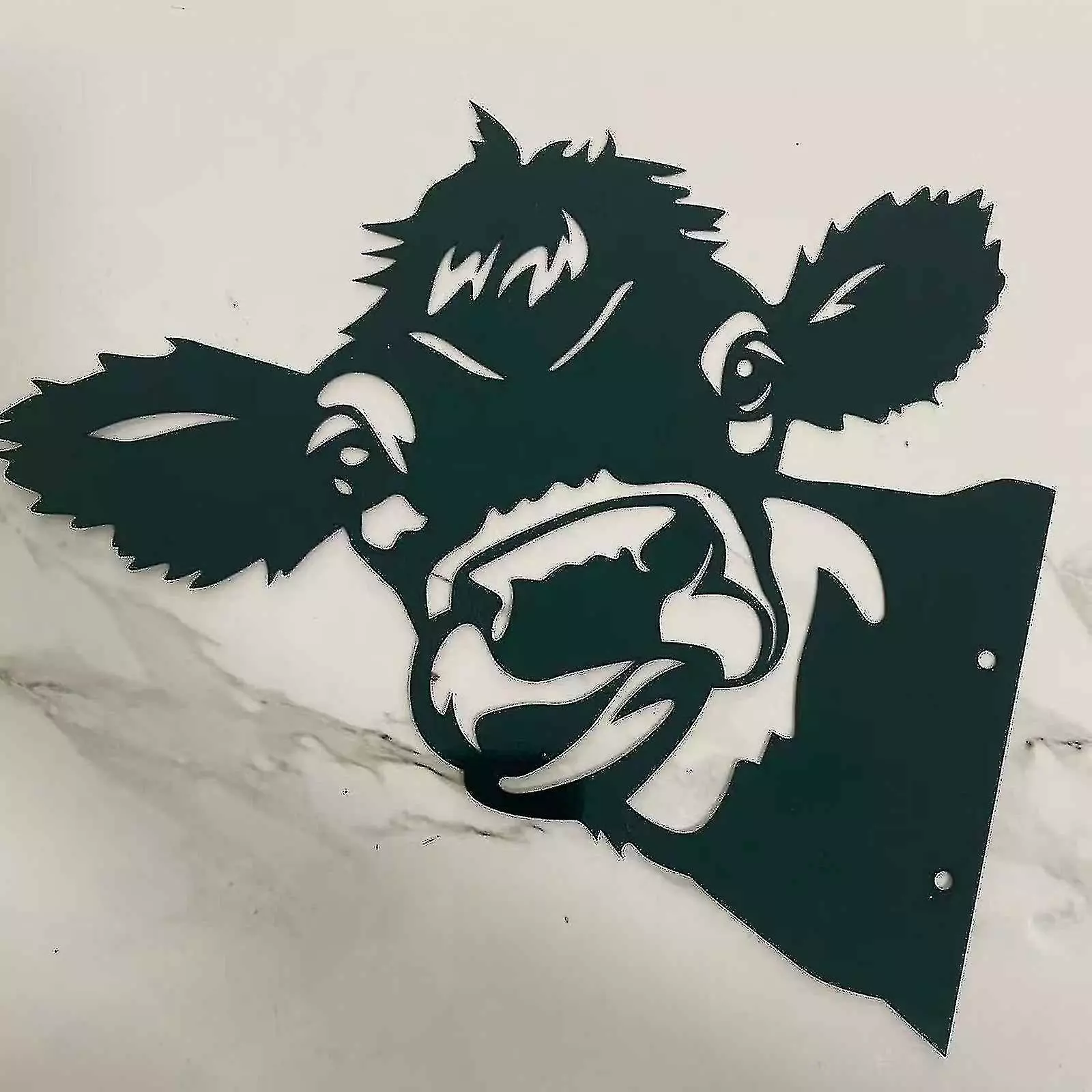 Unbranded Art Hanging Metal Peeping Cattle Ornaments Outdoor Garden Adornment De 5 Unbranded Art Hanging Metal Peeping Cattle Ornaments Outdoor Garden Adornment De - Image 3