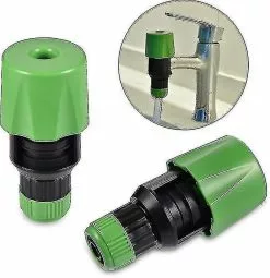 Unbranded 2 Packs Faucet Adapter Water Pipe Connector, Hose Tap Connector, Adjustable Plastic Garden Hose Fitt -Piha myymälä 504182987 max
