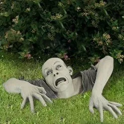 Unbranded Zombie Sculpture Spoof Props Garden Lawn Statue Halloween Graveyard Decor