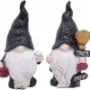 Unbranded Halloween Decorations Halloween Venue Decoration Props Garden Statue Faceless Doll Gnome Dwarf Goblin Resin Ornament (2pcs, Black) -Piha myymälä 504457231 max