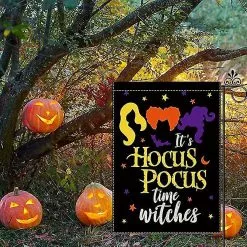 Unbranded Christmas Decorative Garden Banner Vertical Double Sided I Decorative Burlap Yard Banner(1 Pcs, Black) -Piha myymälä 505312824 max