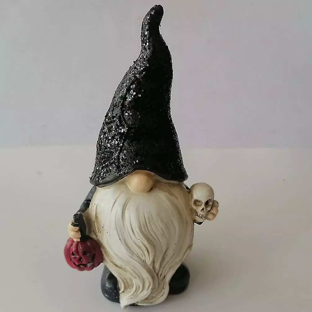 Unbranded Christmas Gnomes Decorations Resin Gnome Elf Dwarf Figurine Statue With Pumpkin Skull Bonsai Figures Table Centerpiece Fairy Garden Decoration Party F 6 Unbranded Christmas Gnomes Decorations Resin Gnome Elf Dwarf Figurine Statue With Pumpkin Skull Bonsai Figures Table Centerpiece Fairy Garden Decoration Party F - Image 4