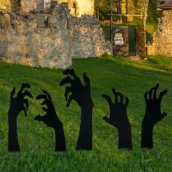 Unbranded Christmas Black Hands Yard Sign Ghost Hand Garden Statue Art Scary Silhouette Horror Sign Christmas Decorations Zombie Hand For Yards Lawn Outdoor Han -Piha myymälä 505313450 max