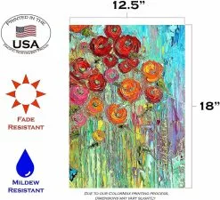 Unbranded Oland-fabulous Flowers-decorative Colorful Multicolor Spring Summer Usa-produced Garden Flag -Piha myymälä 513649877 max