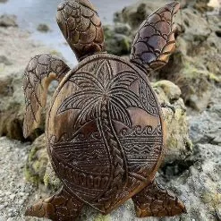 Unbranded Hawaiian Turtle Statue Hand-carved Simulation Animal Resin Ornament For Home Garden -Piha myymälä 513955036 max