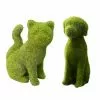 Tiny-witch Moss Animal Statue Green Fuzzy Flocked Kitten Puppy Figurines Garden Decoration -Piha myymälä 521110972 max