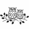 Unbranded Metal Owl Decor Metal Owl Wall Art Decor For Home Living Room Bedroom Garden Patio Indoor Or Outdoor -Piha myymälä 521126037 max