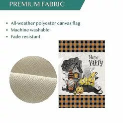 Unbranded Sunrain Trick Or Treat Garden Flag Vertical Double Sided, Halloween Yard Outdoor Decoration -Piha myymälä 548250857 max