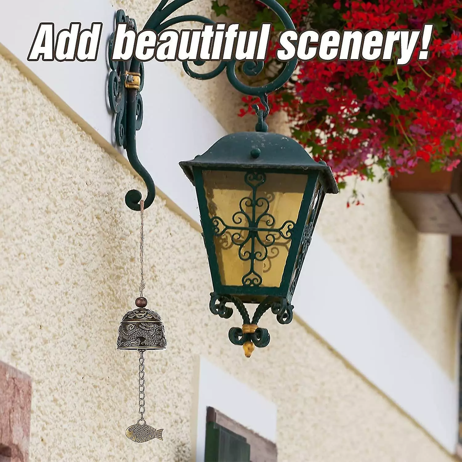 Sl Fengshui Bell Vintage Dragon Bell Fengshui Wind Chimes Good Luck Oriental Bells Hanging Blessing Fish Ornaments For Home Garden Yard Good Luck B 7 Sl Fengshui Bell Vintage Dragon Bell Fengshui Wind Chimes Good Luck Oriental Bells Hanging Blessing Fish Ornaments For Home Garden Yard Good Luck B - Image 5