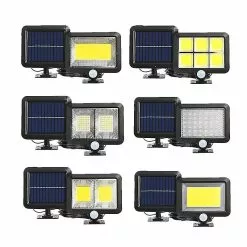 Santic Led Solar Power Light 56/98/100/108/120/128 Leds Waterproof Outdoor Garden Pathway Pir -Piha myymälä 560826195 max