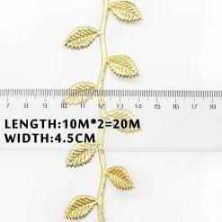 Unbranded 2pcs Leaf Ribbon - 10m Long - For Crafts,garden Decor(silver,gold) 8 Unbranded 2pcs Leaf Ribbon - 10m Long - For Crafts,garden Decor(silver,gold) -Piha myymälä 573787201 max