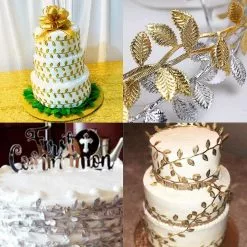 Unbranded 2pcs Leaf Ribbon - 10m Long - For Crafts,garden Decor(silver,gold) 11 Unbranded 2pcs Leaf Ribbon - 10m Long - For Crafts,garden Decor(silver,gold) -Piha myymälä 573787244 max