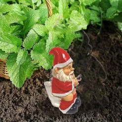 Unbranded Garden Gnome Statue, Elf Out The Door Tree Hugger, Garden Peeker Art Dcor For Tree Trunk Fence Yard Garden Decorations -Piha myymälä 573849252 max