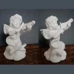 Unbranded 4pcs Mini Cute Resin Angel Statue Small Doll Home Garden Decoration -Piha myymälä 574374645 max
