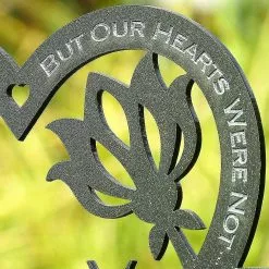 Unbranded Heart Shaped Plaque Ornament Metal Word Card Compatible With Garden Flower Pot-2 -Piha myymälä 574374998 max