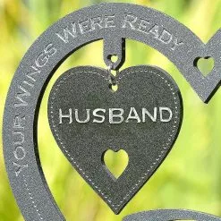 Unbranded Heart Shaped Plaque Ornament Metal Word Card Compatible With Garden Flower Pot-2 -Piha myymälä 574375010 max