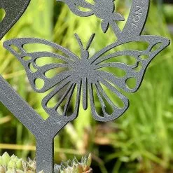 Unbranded Heart Shaped Plaque Ornament Metal Word Card Compatible With Garden Flower Pot-2 -Piha myymälä 574375026 max