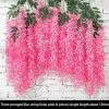 Unbranded 12PCs Artificial Wisteria False Violet Ceiling Flower Rattan Wedding Family Garden Hotel Corridor Living Room Office Decoration -Piha myymälä 588927435 max