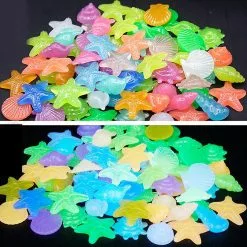 Unbranded Luminous Pebbles Rocks Glowing Decorative Stones Rocks Decorative Gravel Rocks For Garden Sidewalk -Piha myymälä 595809225 max