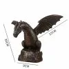 Eileen Creative Garden Water Fountain Spray Dragon Statue Resin Pool Pond Decoration -Piha myymälä 603027857 max